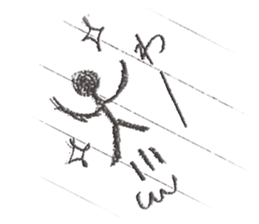 Graffiti on notebook 1 sticker #10063301