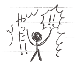 Graffiti on notebook 1 sticker #10063317