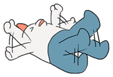 Chicken man "2" sticker #10063747