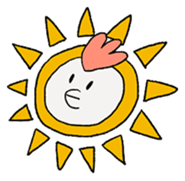 Chicken man "2" sticker #10063763