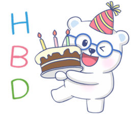 Bear BQ sticker #10064607