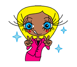 Sweety Working Girl sticker #10064651