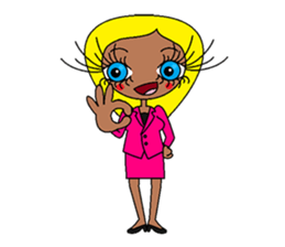 Sweety Working Girl sticker #10064652