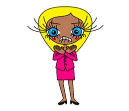 Sweety Working Girl sticker #10064653