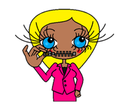 Sweety Working Girl sticker #10064654