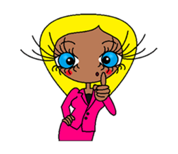 Sweety Working Girl sticker #10064655