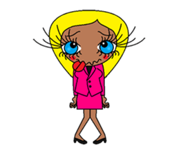 Sweety Working Girl sticker #10064656