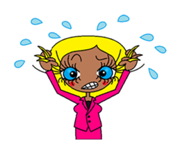 Sweety Working Girl sticker #10064657