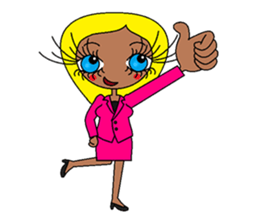 Sweety Working Girl sticker #10064660