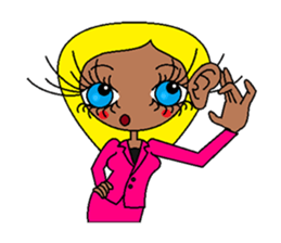 Sweety Working Girl sticker #10064662