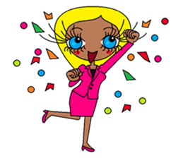 Sweety Working Girl sticker #10064664