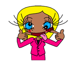 Sweety Working Girl sticker #10064666