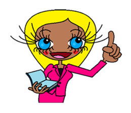 Sweety Working Girl sticker #10064670