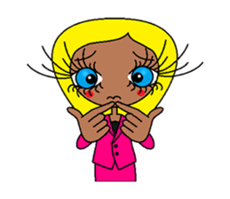 Sweety Working Girl sticker #10064672