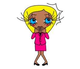 Sweety Working Girl sticker #10064674