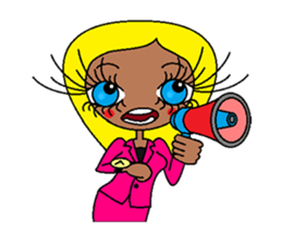 Sweety Working Girl sticker #10064675