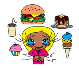 Sweety Working Girl sticker #10064676