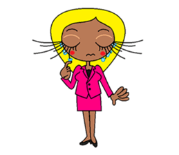 Sweety Working Girl sticker #10064677