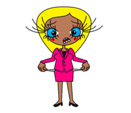 Sweety Working Girl sticker #10064678