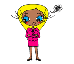 Sweety Working Girl sticker #10064681