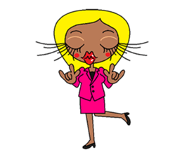 Sweety Working Girl sticker #10064684