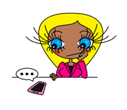 Sweety Working Girl sticker #10064685