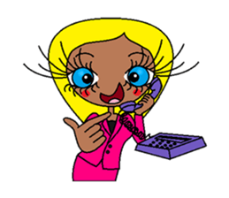 Sweety Working Girl sticker #10064686
