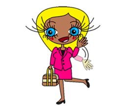 Sweety Working Girl sticker #10064687