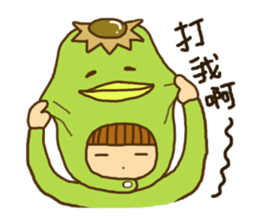 KAPPA AND A BOY sticker #10064857