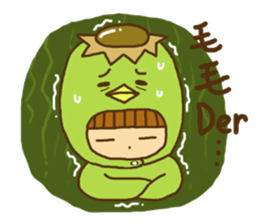 KAPPA AND A BOY sticker #10064872