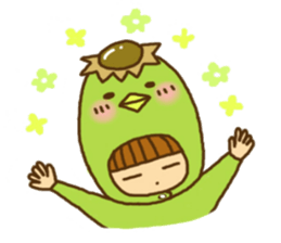 KAPPA AND A BOY sticker #10064873