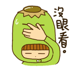 KAPPA AND A BOY sticker #10064879