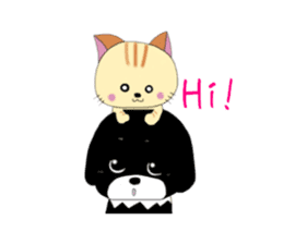 Kuro's daily life 13 English version sticker #10065137