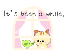 Kuro's daily life 13  English version sticker #10065138