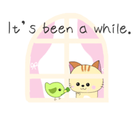 Kuro's daily life 13 English version sticker #10065138