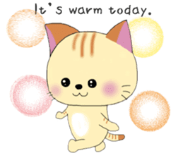 Kuro's daily life 13 English version sticker #10065140