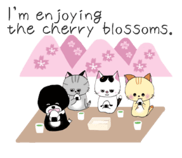 Kuro's daily life 13  English version sticker #10065142