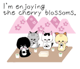 Kuro's daily life 13 English version sticker #10065142