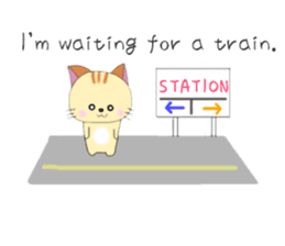 Kuro's daily life 13 English version sticker #10065149