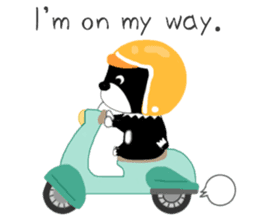 Kuro's daily life 13 English version sticker #10065150