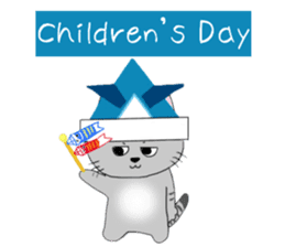 Kuro's daily life 13 English version sticker #10065153