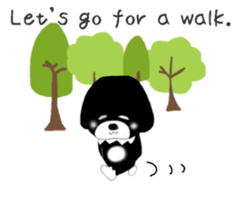 Kuro's daily life 13 English version sticker #10065156