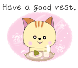 Kuro's daily life 13 English version sticker #10065166