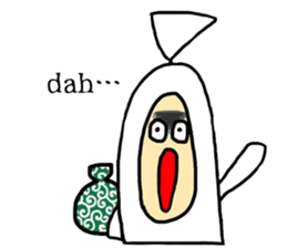 Pocong-chan sticker #10065289
