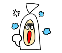Pocong-chan sticker #10065295