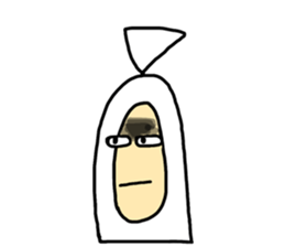 Pocong-chan sticker #10065298