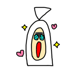 Pocong-chan sticker #10065300