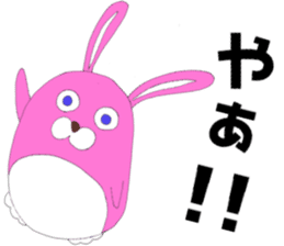 ota cathy (rabbit) sticker 2 sticker #10065467
