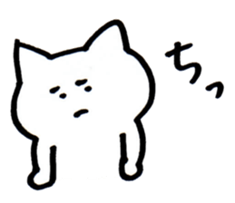 A I U E O cat sticker #10065504