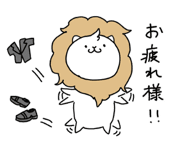 Mochi lion sticker #10065702